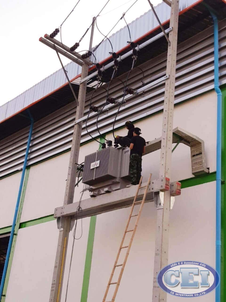 เดินระบบไฟฟ้าโรงงาน