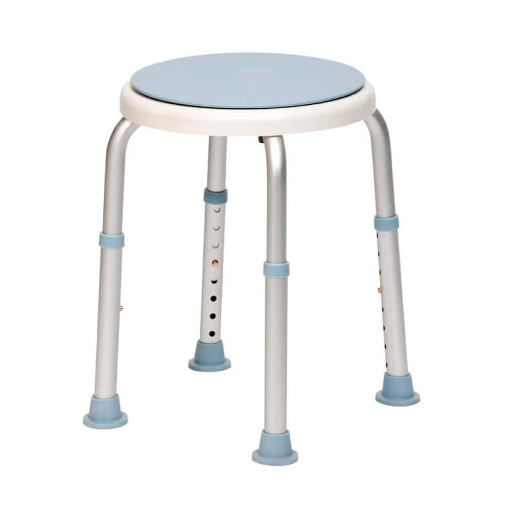 Bath Stool With Rotating Seat
