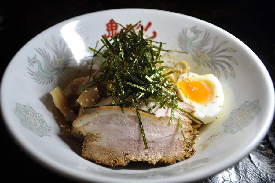 【鬼がらし岩沼店】油そば 850円(税込)