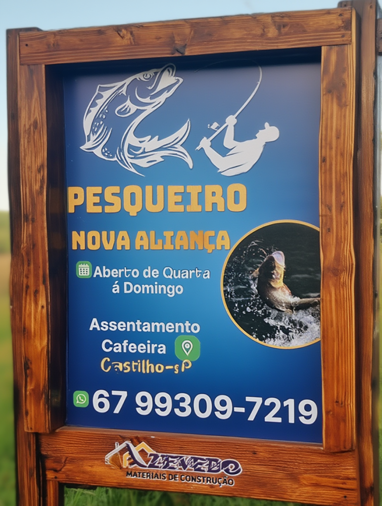 Pesqueiro em Castilho SP: Pesqueiro Nova Aliança