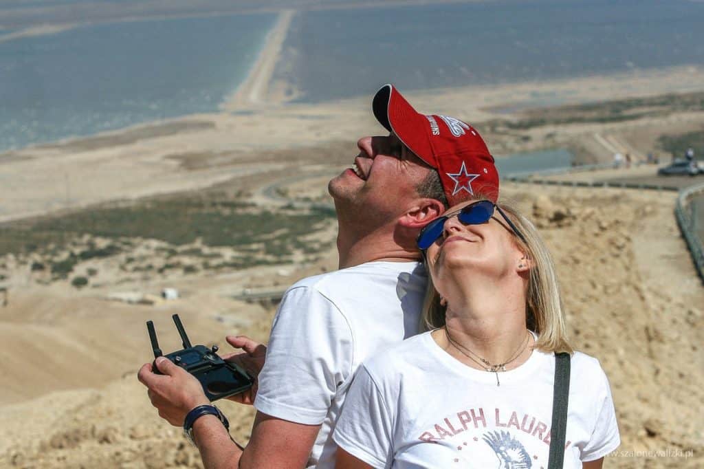 latanie dronem w izraelu