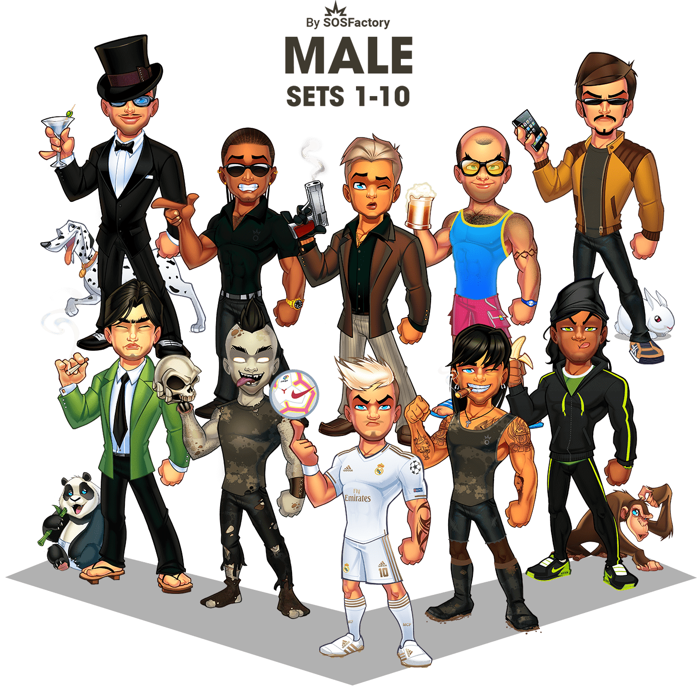 Man avatar creator Man avatar creator