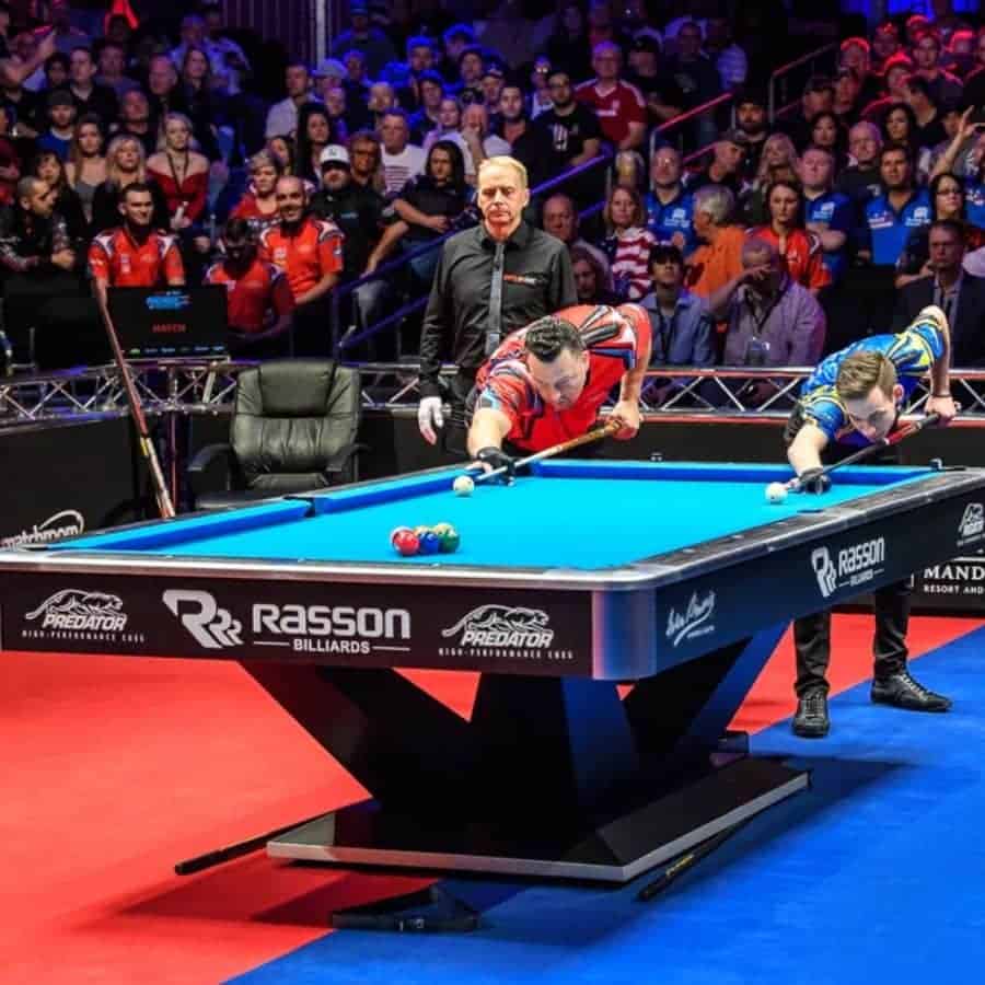 Bàn Bida Rasson Giá Kho Tốt Nhất Chính Hãng 9 ẢNH THỰC TẾ BÀN TẠI GIẢI THI ĐẤU LỚN