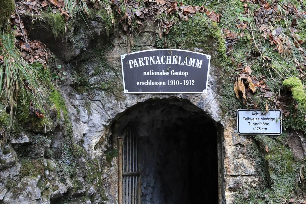 Der Eingang zur Partnachklamm