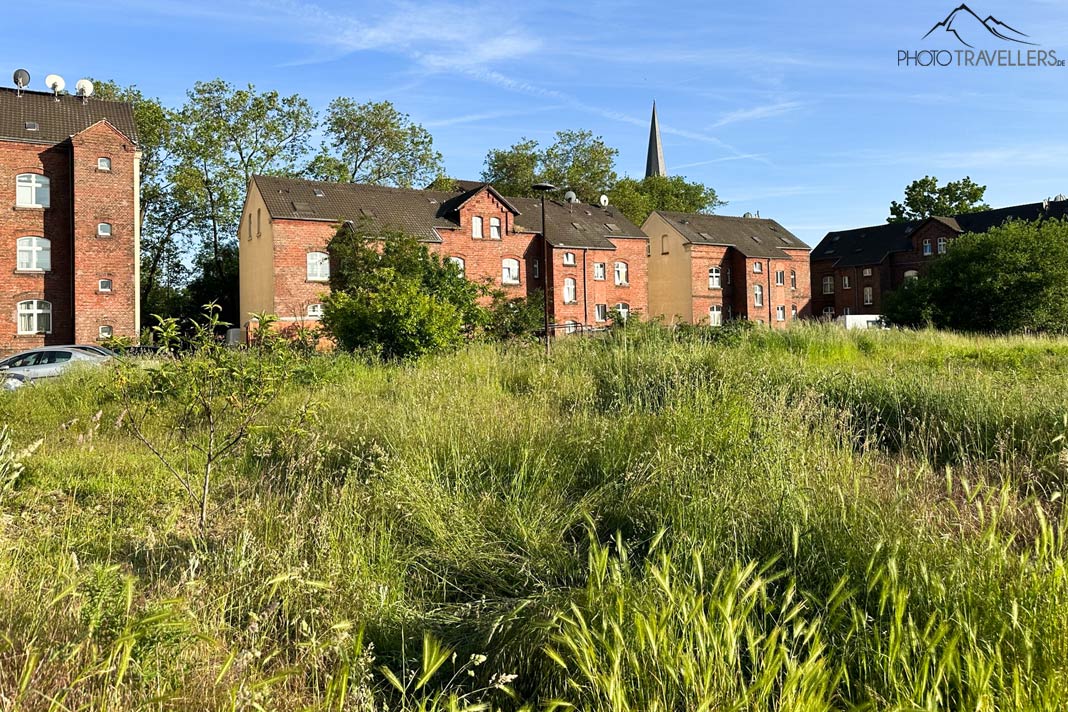 Alte Backsteinhäuser in Marxloh