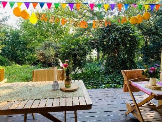 Curtea de Vara mese Locuri de Petreceri in Aer Liber pentru Copii Bucuresti