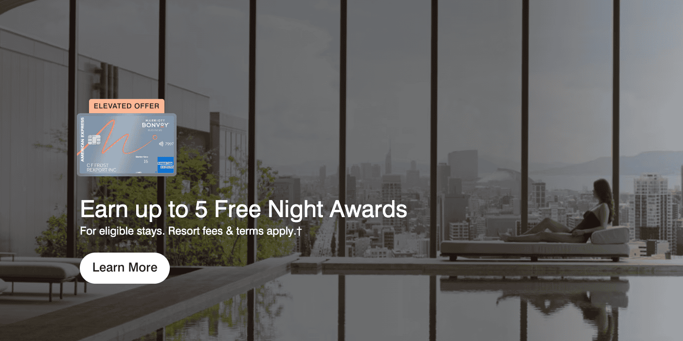 An Up-to-Date Overview of the AmEx Marriott Cards Lineup 6 Welcome Offer for Marriott Bonvoy Business