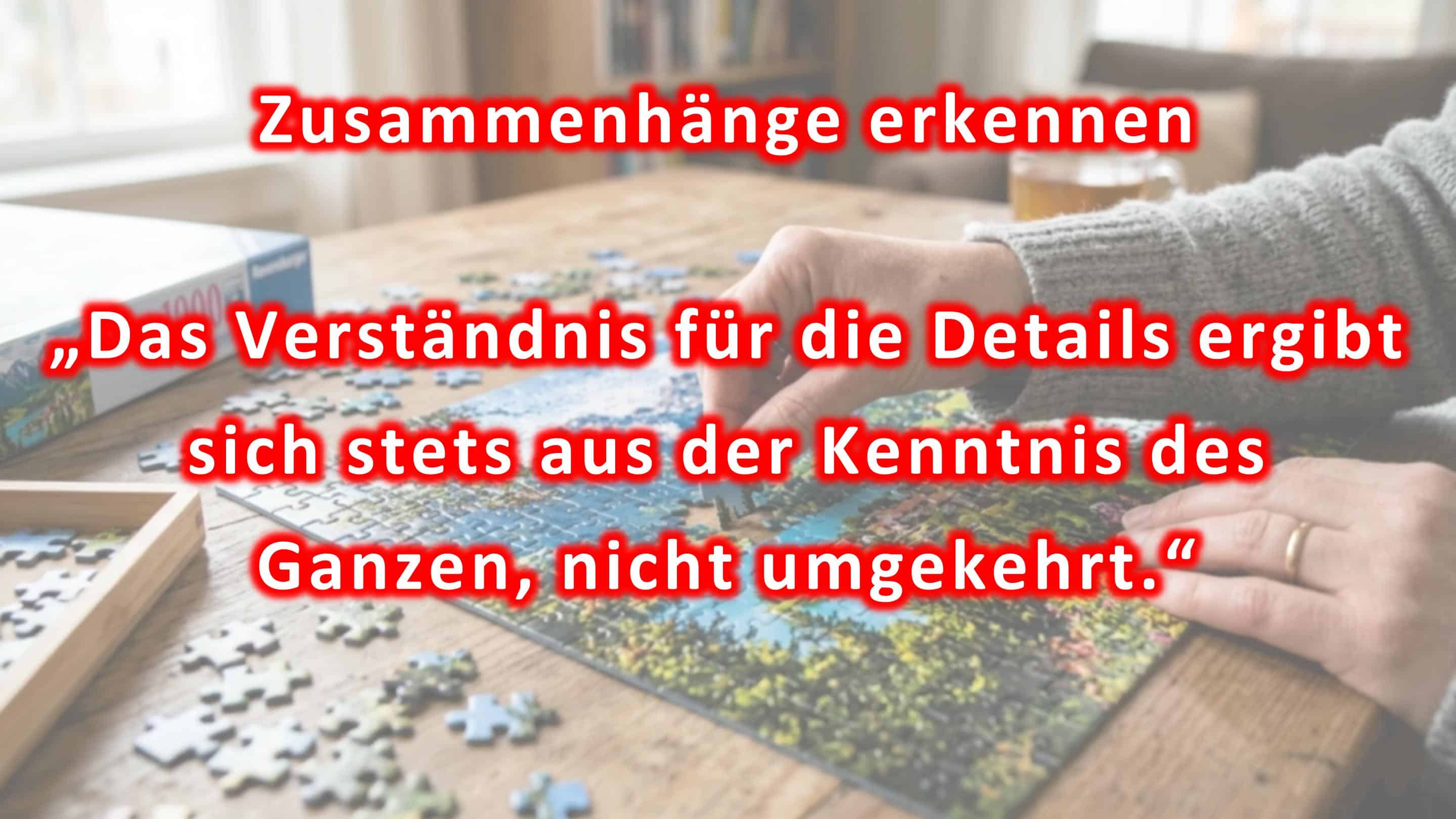 Systemverständnis Systemverständnis