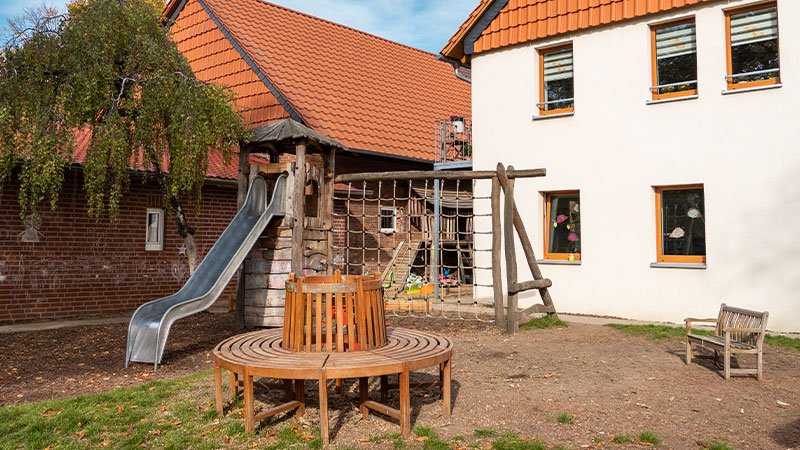 Dieses Bild zeigt einen Spielplatz