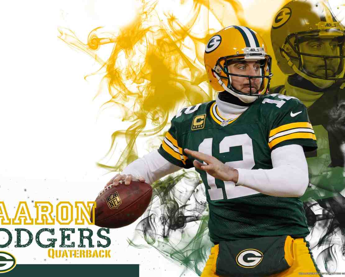 Aaron Rodgers  quaterback de Greenbay en la NFl