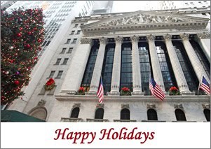 happy holidays building