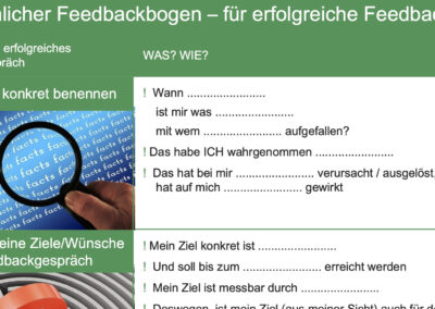 Kostenloser Feedbackbogen für Ihr perfektes Feedbackgespräch