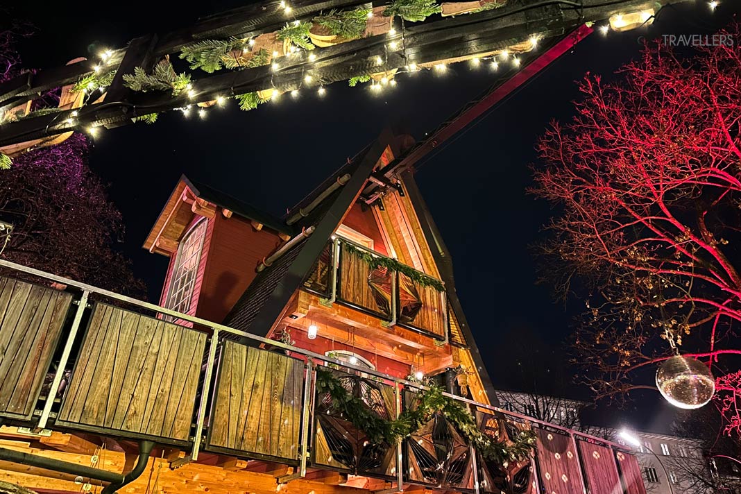 Der Weihnachtsmarkt im Gans Woanders in München