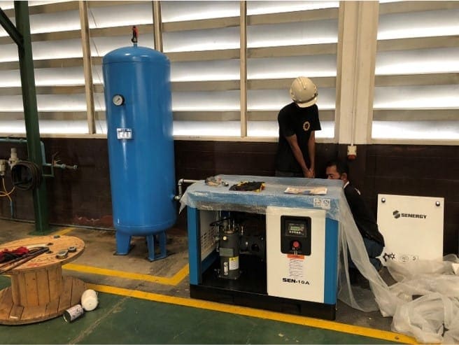 รับซ่อมปั๊มลมสกรู