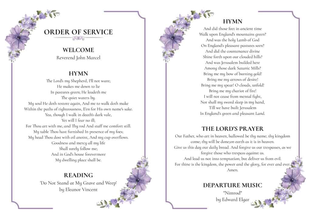 Funeral-order-of-service
