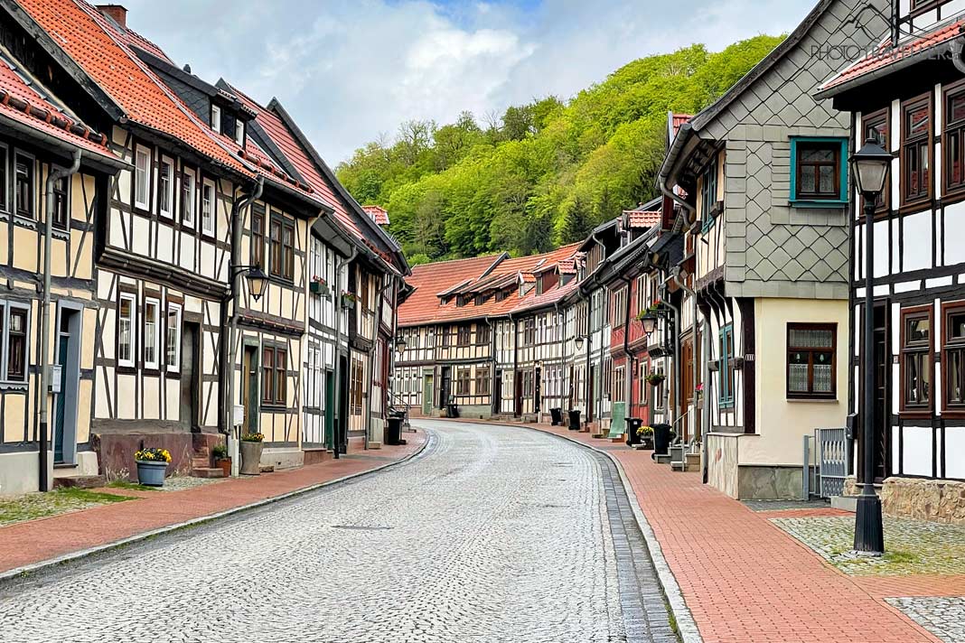 Fachwerkhäuser in Stolberg, Sachsen-Anhalt