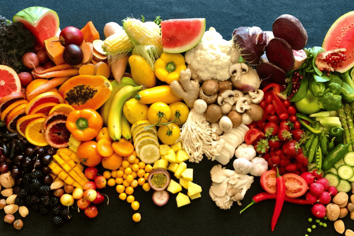 fruits and vegetables