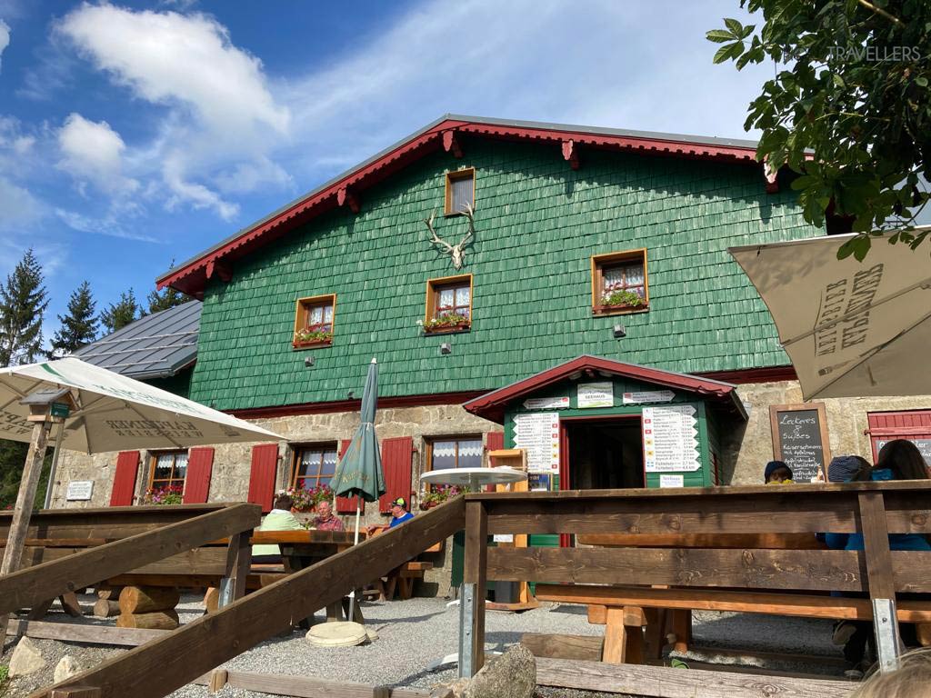 Das bekannte Seehaus im Fichtelgebirge