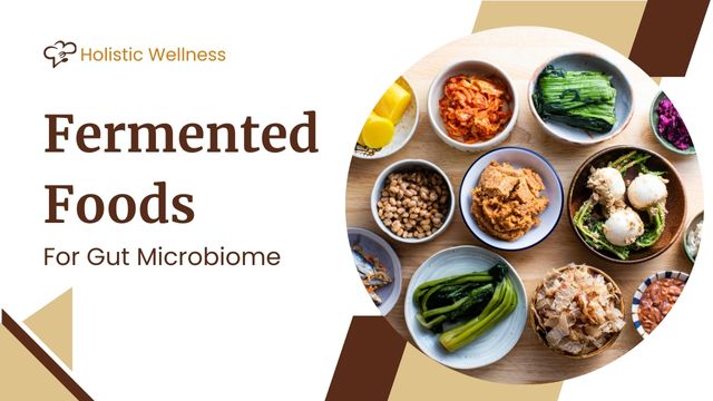FERMENTED FOODS: ENHANCING GUT HEALTH THROUGH A DIVERSE DIET 4 fermented foods support overall health