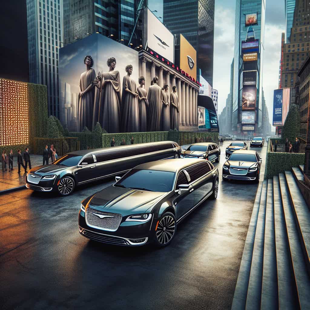 experience luxury on wheels: discover the chrysler limousine fleet at bubz limos nyc!