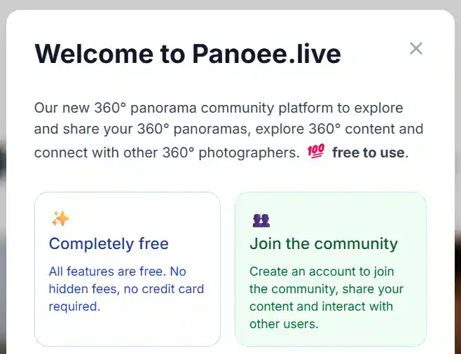 The Ultimate Guide to Free Unlimited 360 Photo Hosting 1 Panoee.live free to use