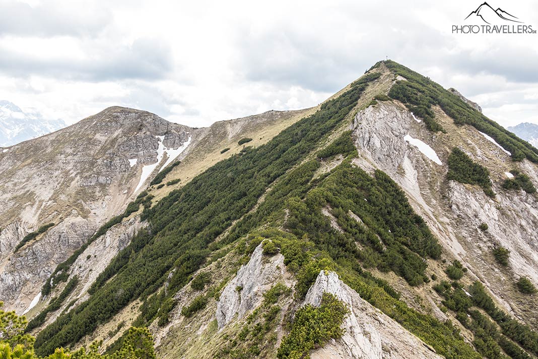Der Blick zurück aufs Kienjoch