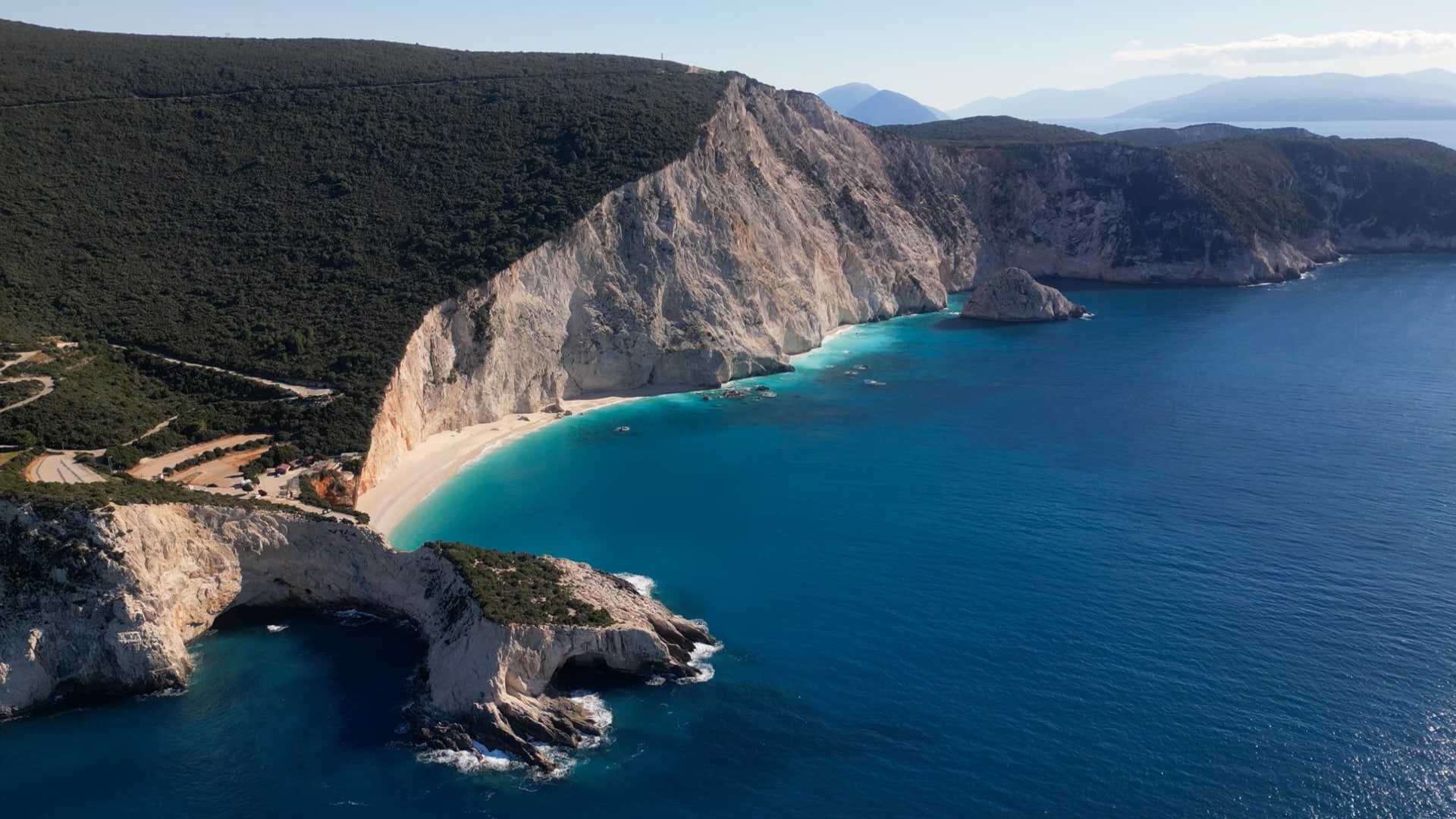 Porto Katsiki auf Lefkada - Griechenland Rundreise Porto Katsiki auf Lefkada - Griechenland Rundreise