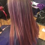 Client getting hair colored at Niagara Falls hair salon LJ Hair Design