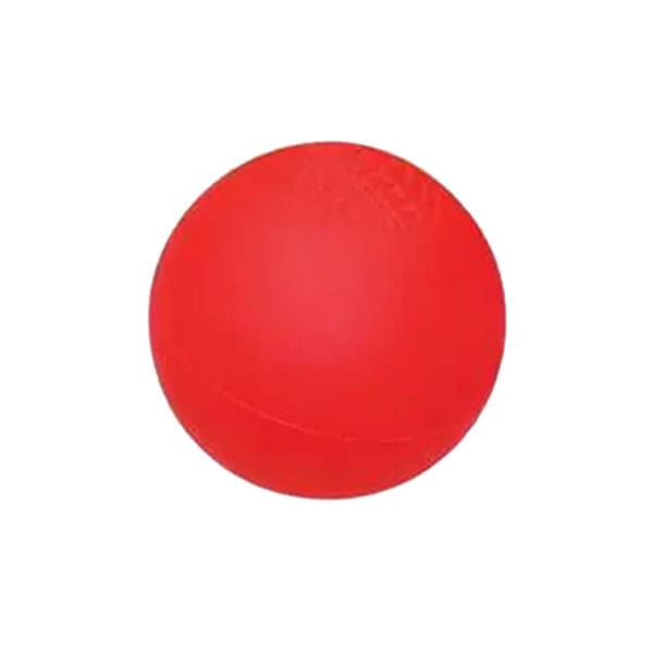 A Mylec Game Ball in solid red is shown on a white background.