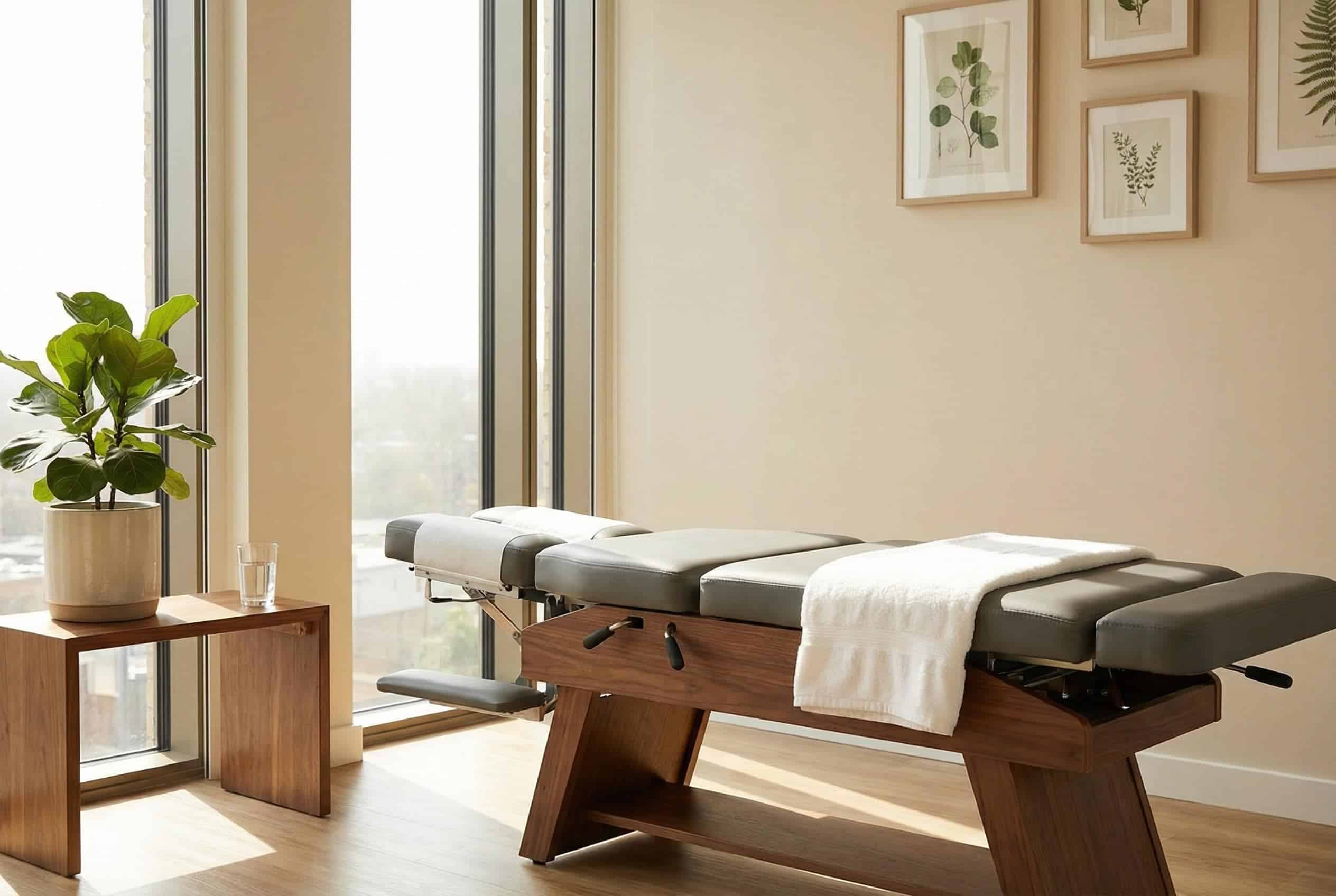 Chiropraktik: das erwartet dich nach der behandlung (inkl. Erstverschlimmerung) 2 Behandlungsraum in der chiropraktik-praxis bellafiore würzburg