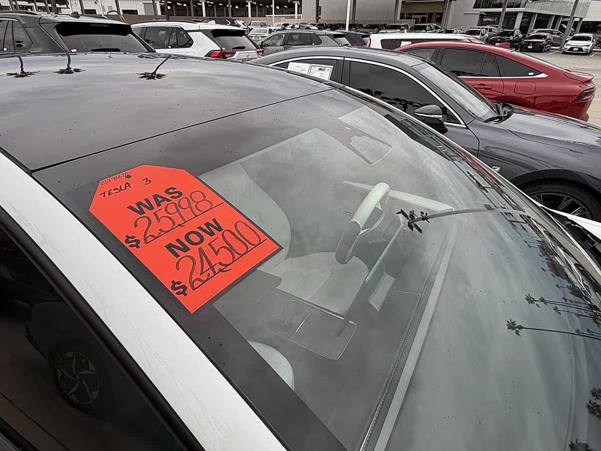 Used EV Prices