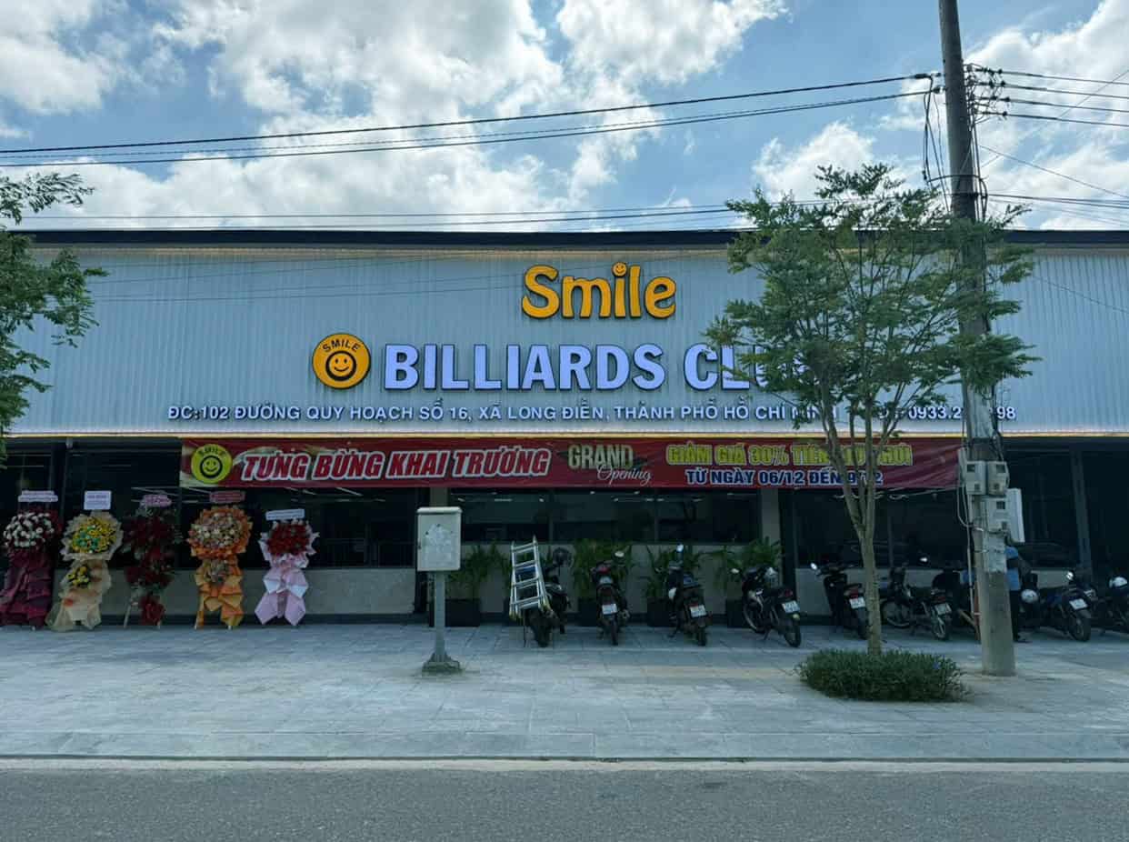 Thi Công Bàn Bida Thương Hiệu Rasson Tại Long Điền, TP.HCM 2 bàn bida thương hiệu Rasson tại xã Long Điền