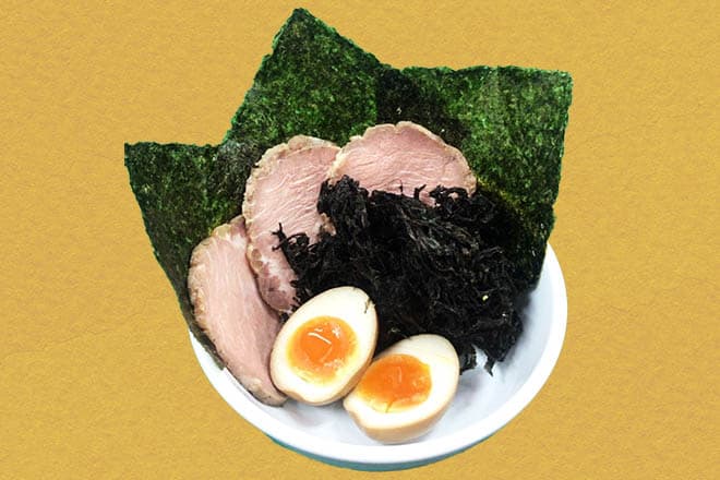 麺工房きわみや「ご褒美トッピング」(税込450円)