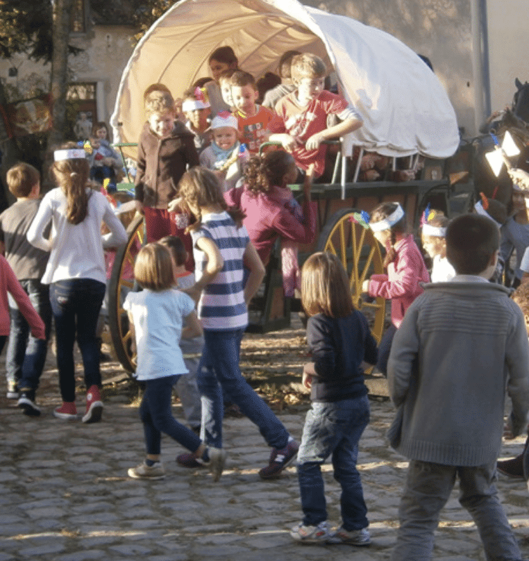 Années 2000 enfants ferme