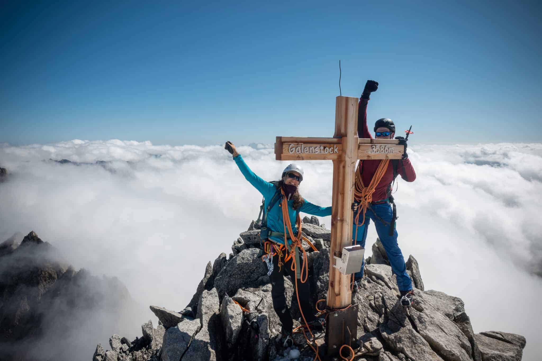 Summit of the Galenstock