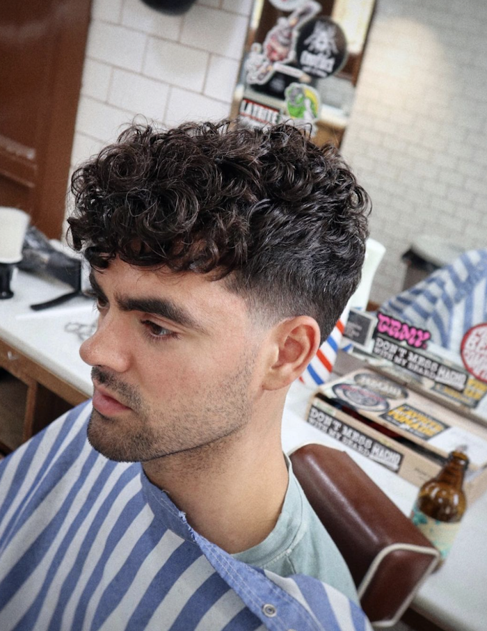 curly hairstyles for men