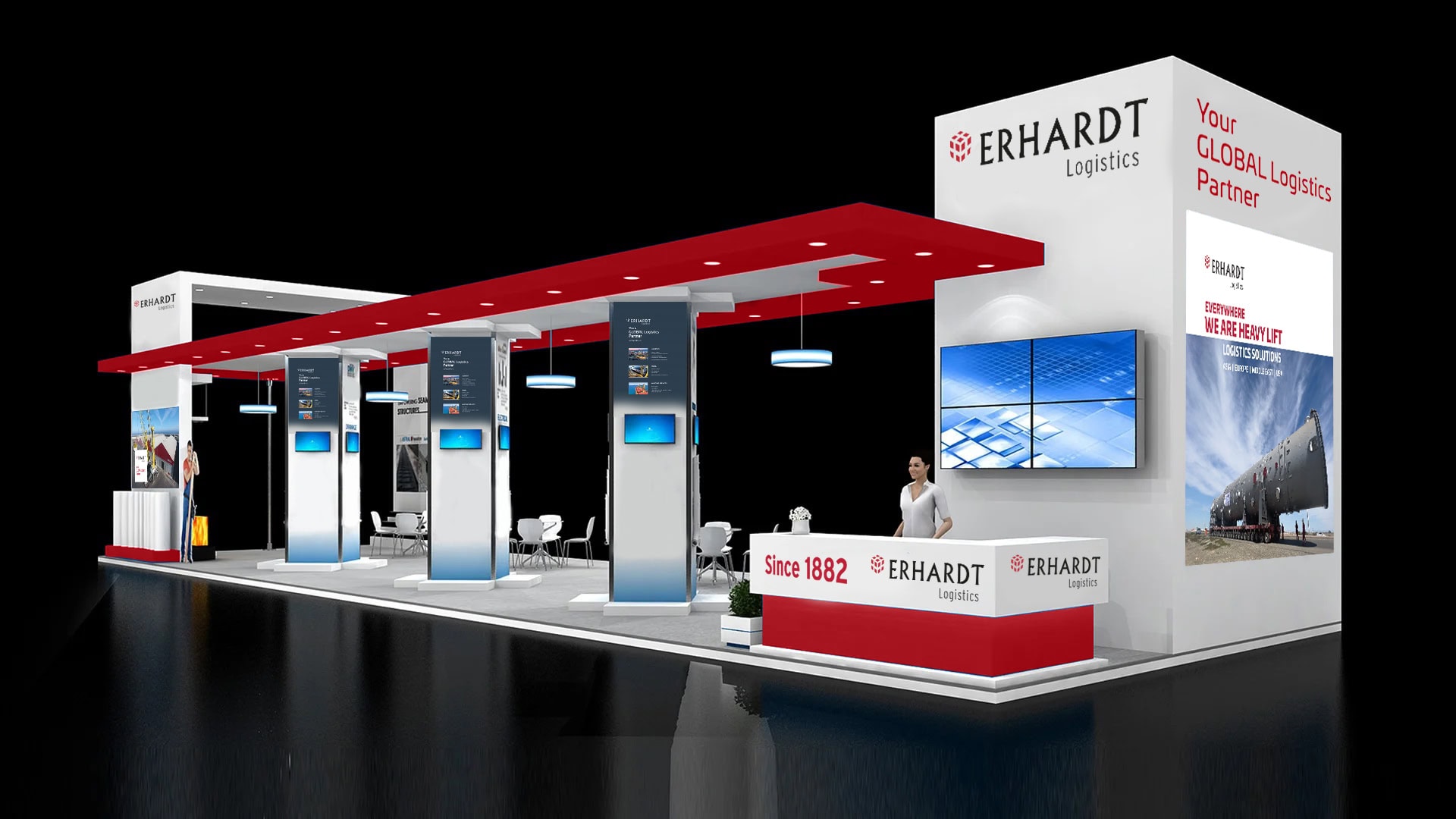 exhibition booth construction