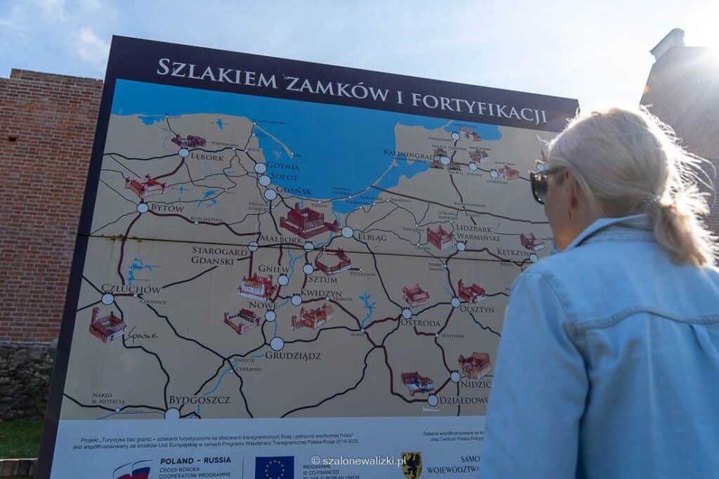 zamki gotyckie na Warmii i Mazurach