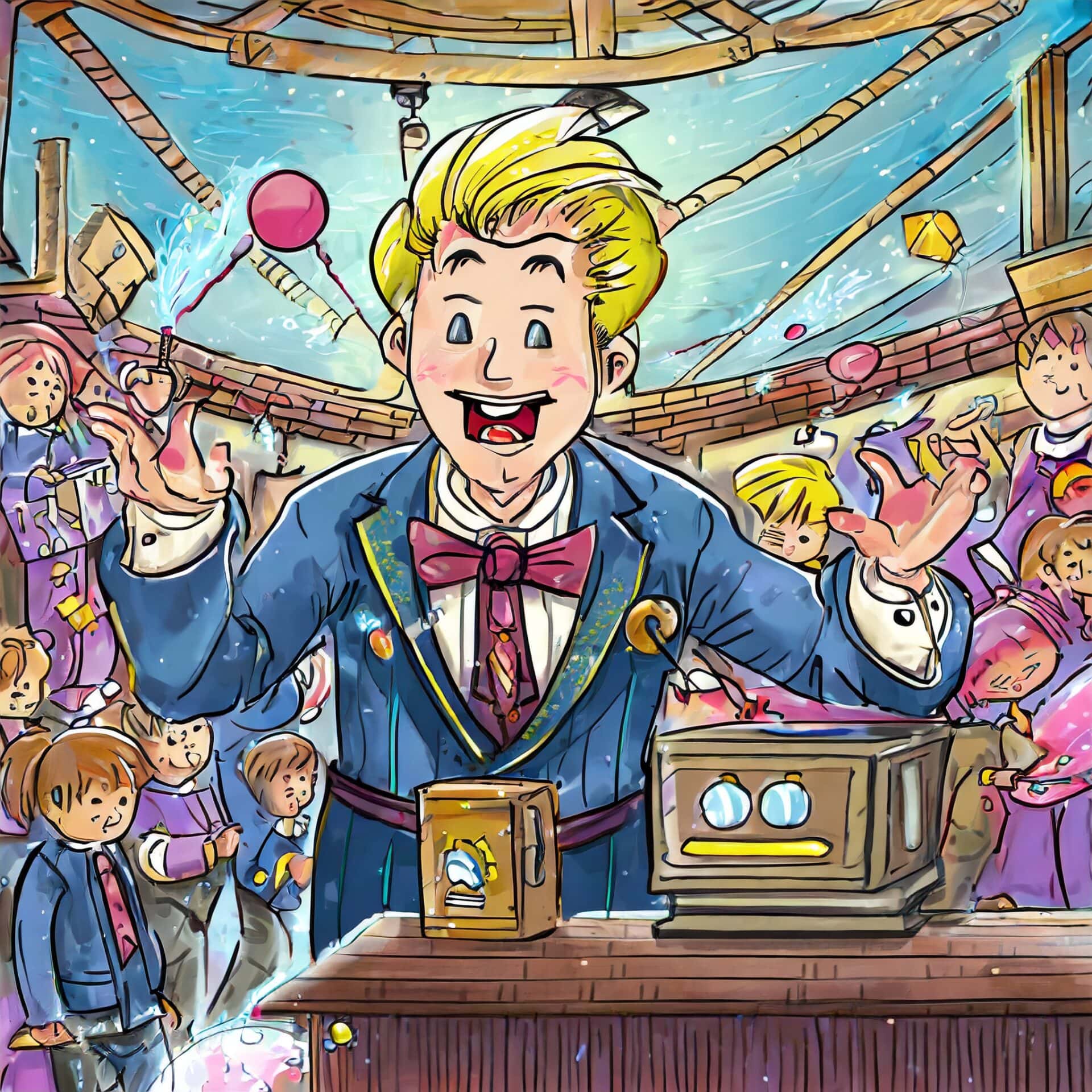 はりはら保育園 同窓会でマジックショー 1 7433913e995fe01f3f5564ef9e8919a4 - 出張マジックショー