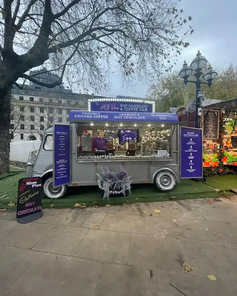 Cadburys Hot Chocolate Truck