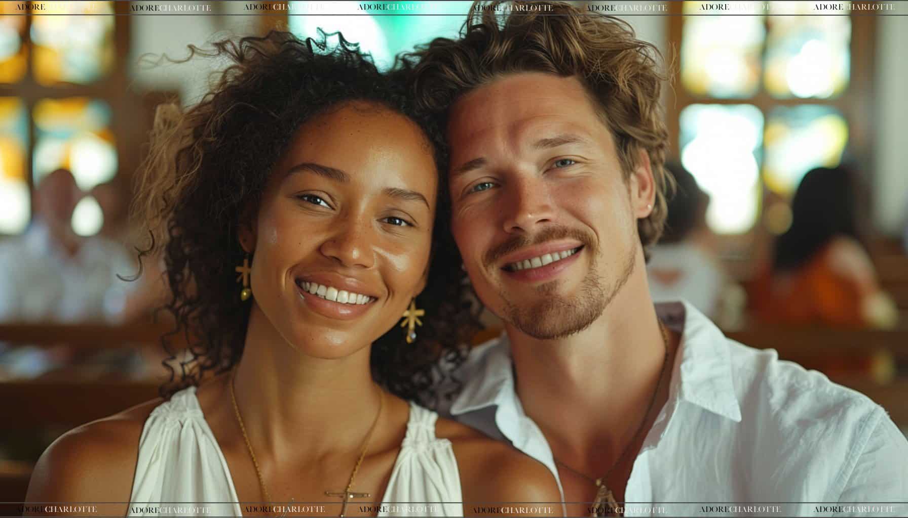 How to be a Submissive Wife lovely couple at church.