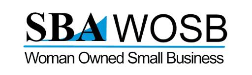 SBA WOSB logo representing woman-owned small business certification and support for women entrepreneurs.