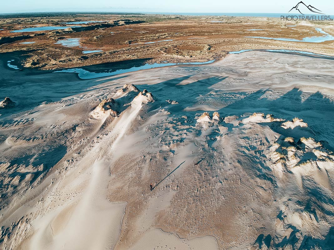 Die Wanderdüne Rabjerg Mile von oben