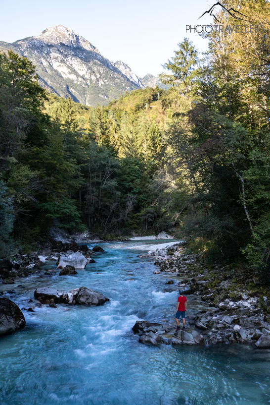 Der Blick ins Soča-Tal