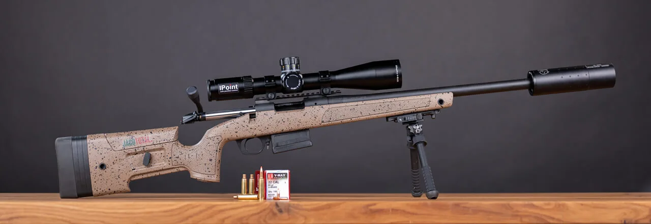 Jagdgewehr Fuchsjagd - Das Setup mit Zielfernrohr, Schalldämpfer, Zweibein und Munition