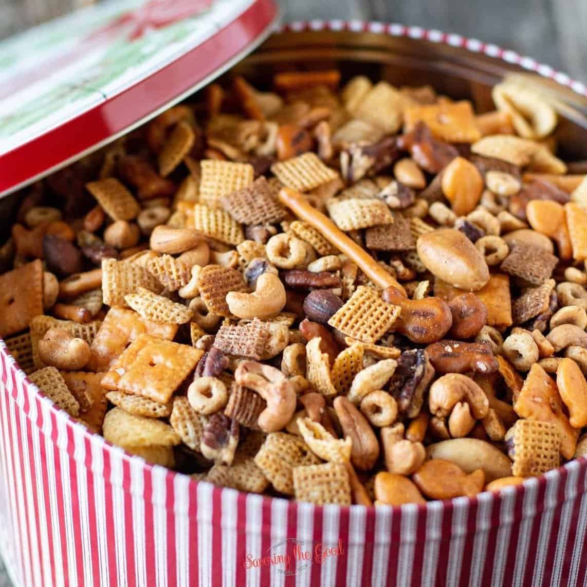 Homemade Nuts And Bolts Recipe (Fancy Chex Mix) Savoring The Good®