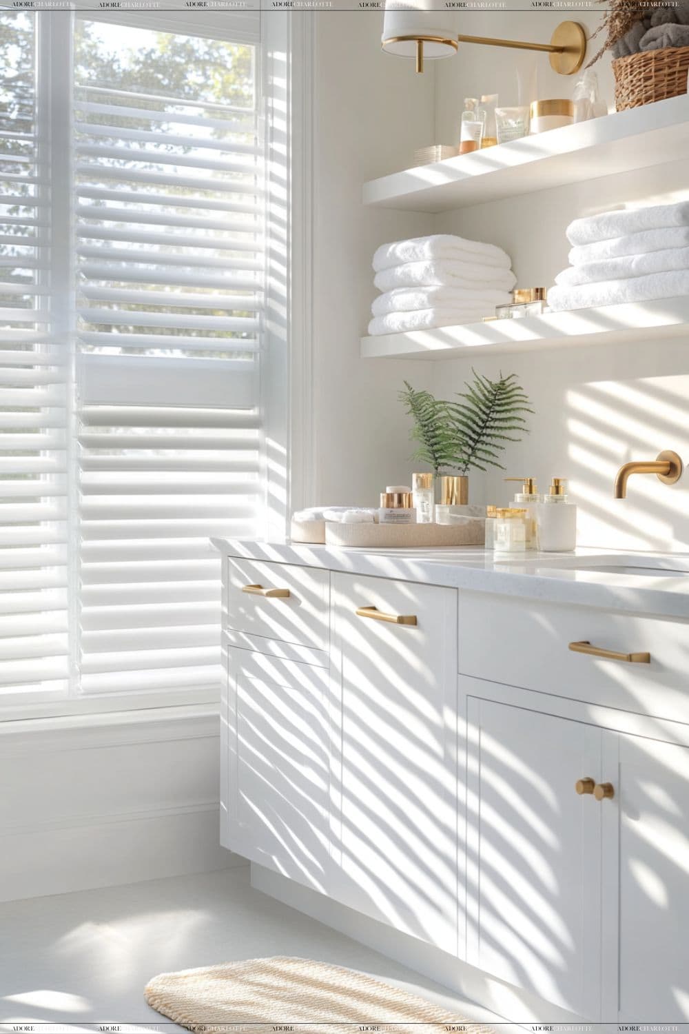 Kid-friendly home bathroom