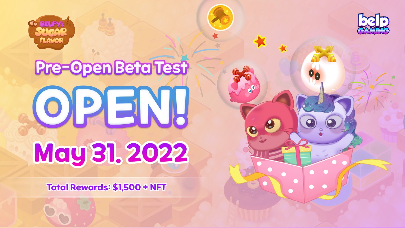Sugar Flavor opens the Pre-Open Beta Test v2 with quite a few interesting prizes 1 Sugar Flavor opens the Pre Open Beta Test v2 with many