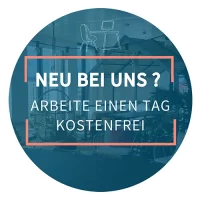 1000 Satellites – Neu bei uns? Ein Tag kostenfrei ausprobieren Eine Grafik mit dem Hinweis auf einen kostenlosen Probetag in einem 1000 Satellites Satelliten in Deiner Nähe