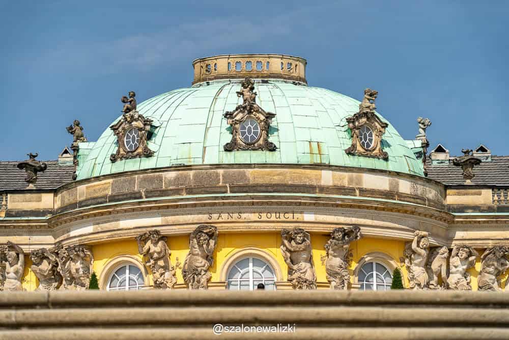 pałac sanssouci w poczdamie